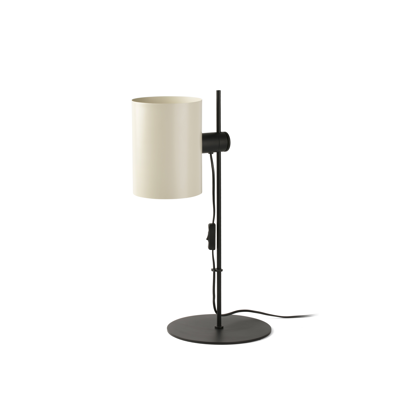 Image pour GUADALUPE Lampe de table noire/beige