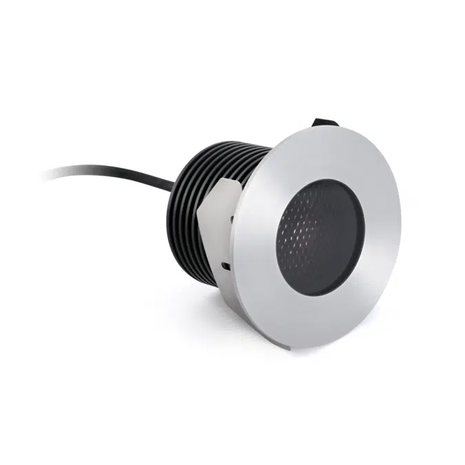 BIM objects - Free download! GRUND 92 Inox recessed lamp 13W | BIMobject