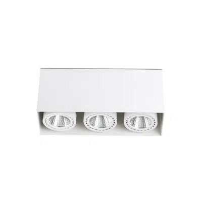 TEKO - 3 White surface LED 36-54W 2700K 20 için görüntü