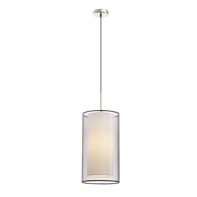 SABA 200 Lampe suspension nickel mat 1L