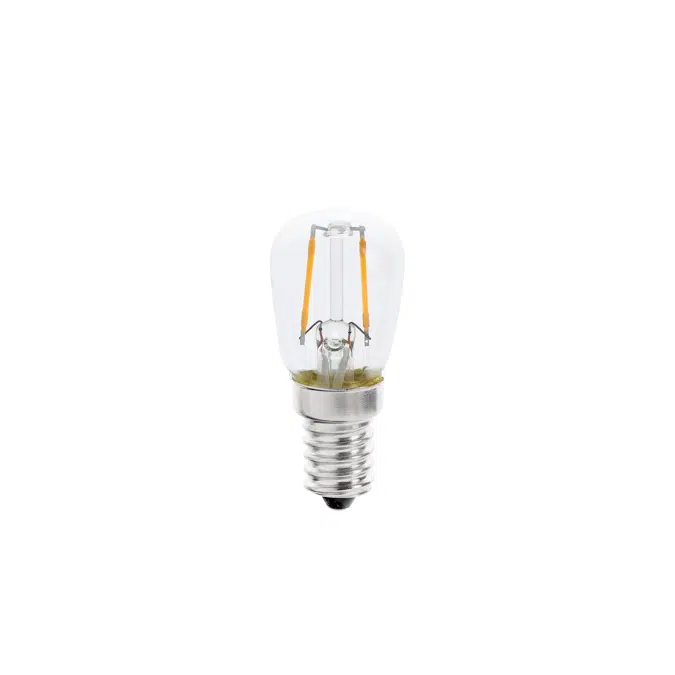 BIM objects Free download! Bulb T26 FILAMENT LED E14 1W 2700K BIMobject