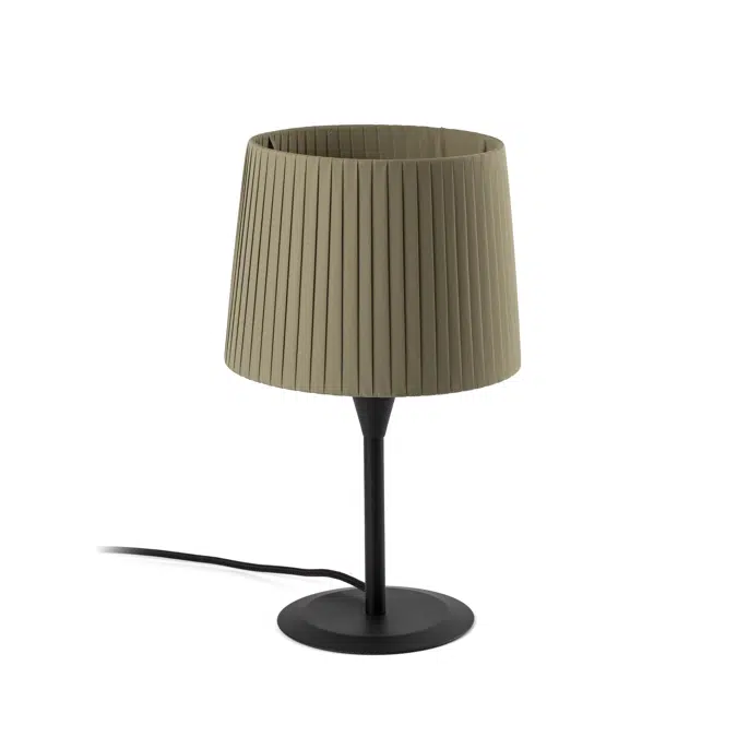 SAMBA Black/ribbon green table lamp