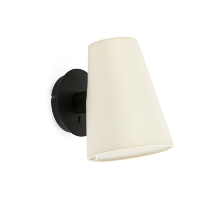 Image for LUPE Black/beige table lamp
