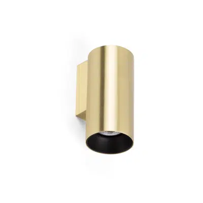 Image for STAN Satin gold wall lamp