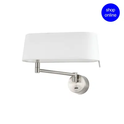 Image pour DESLIZ Lample applique nickel