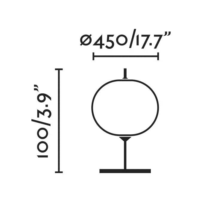 SAIGON OUT 600 R45 Grey/matt white floor lamp
