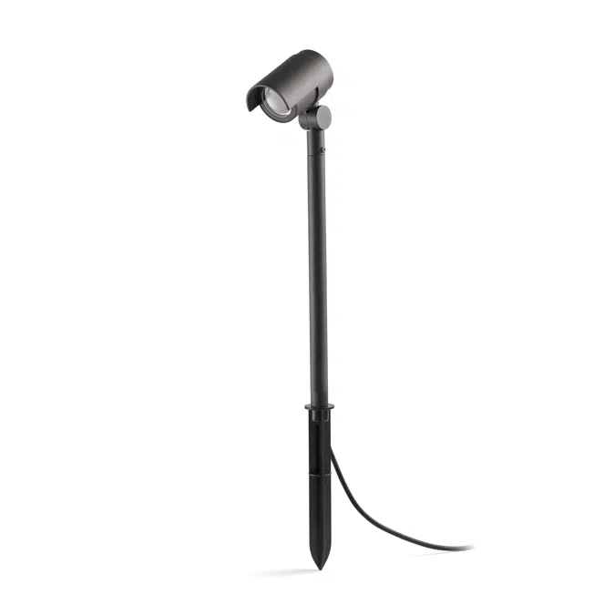 FOC 520 Lampe projecteur avec piquet gris foncé