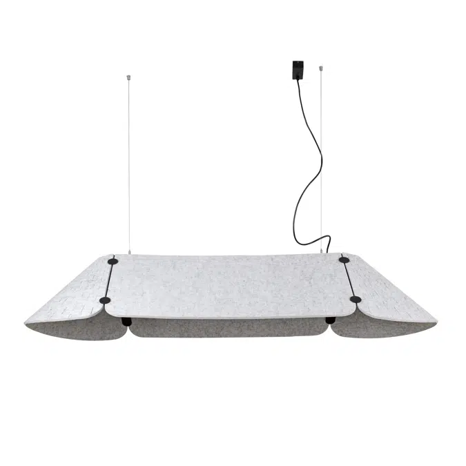 FONOVIA 2400 Grey pendant lamp 50W 3000K