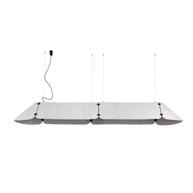 FONOVIA 2400 Grey pendant lamp 50W 3000K