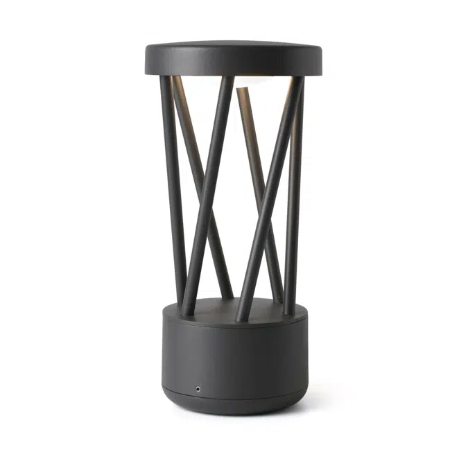 TWIST 300 Dunkelgraue Wandleuchte