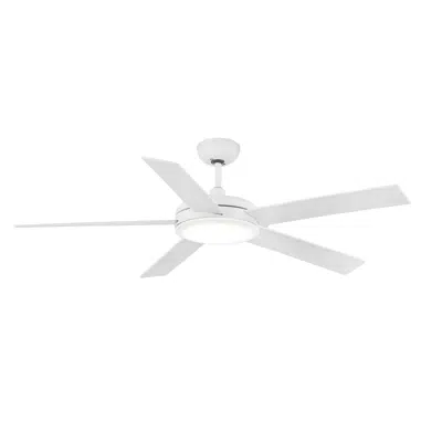 Image for NOVA LED White ceiling fan