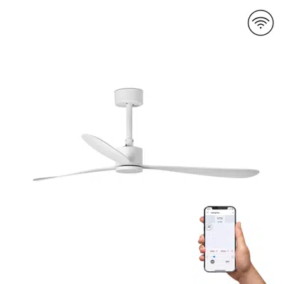 Image pour AMELIA L Ventilateur blanc SMART
