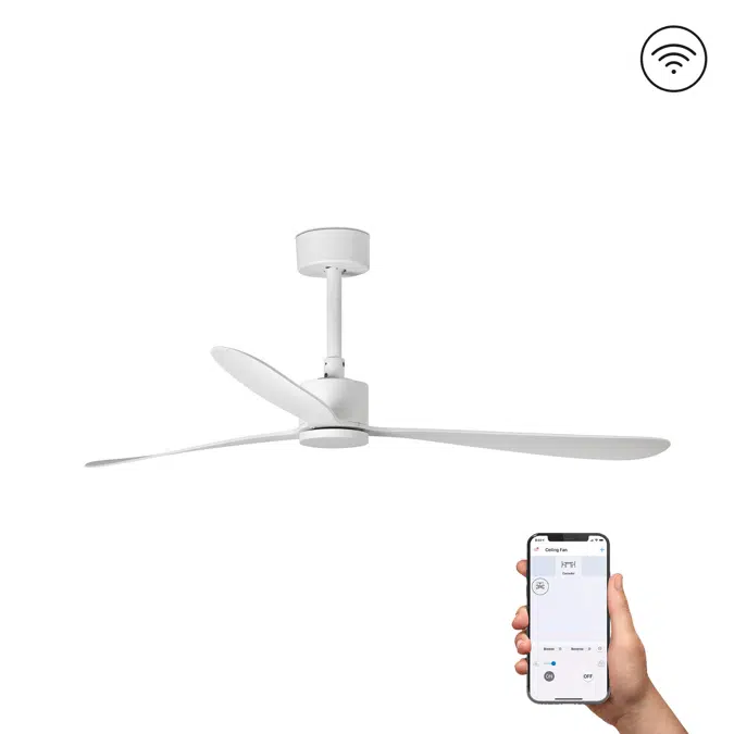 AMELIA L Ventilateur blanc SMART