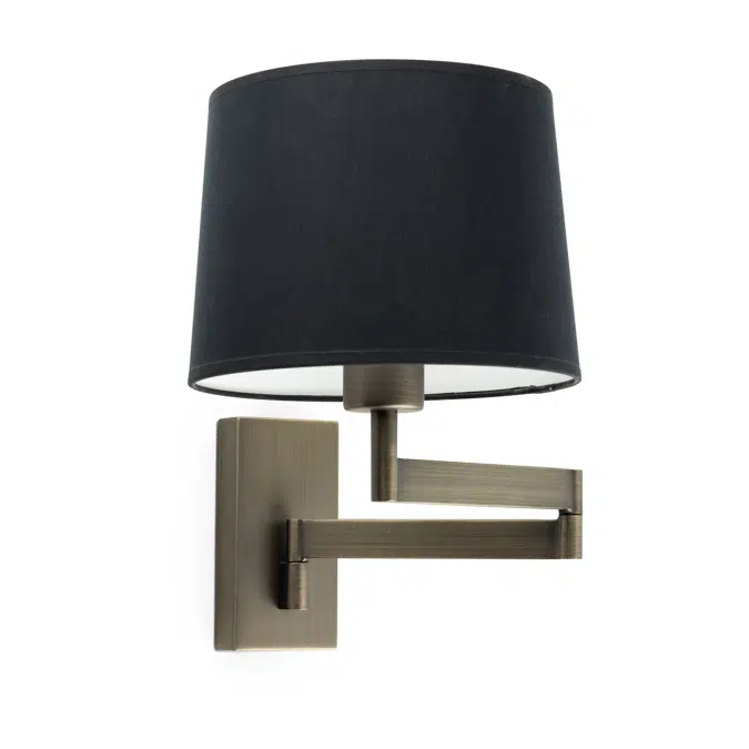 ARTIS Bronze/black wall lamp with articulated lamp