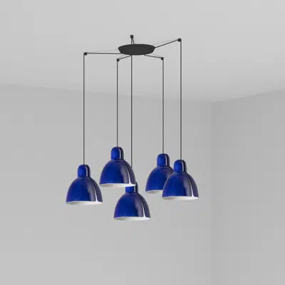 kép a termékről - VENICE 200 5L Cobalt blue pendant lamp