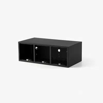 Image pour PODIUM Boîtier de surface noir 3L