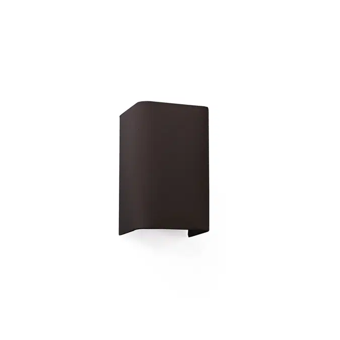 COTTON RCT Black wall lamp vertical 1L