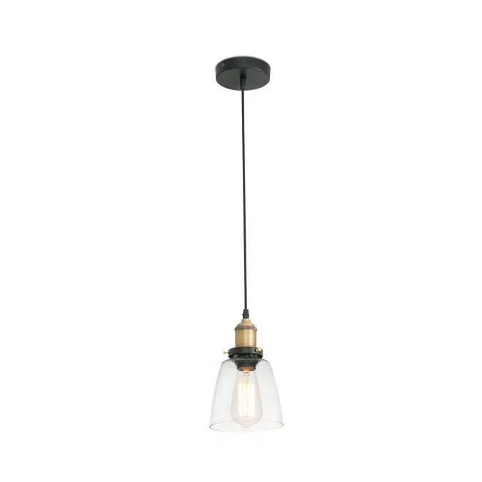 Bim Objects - Free Download! Liz Transparent Pendant Lamp 