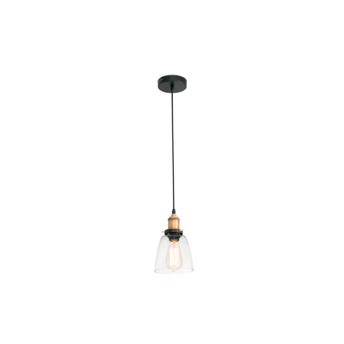 LIZ Transparent pendant lamp