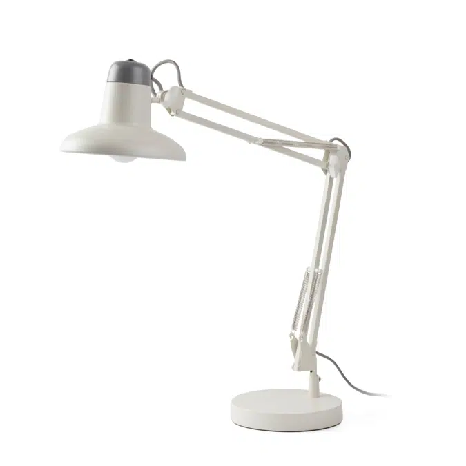 BIM objects - Free download! SNAP White reading table lamp | BIMobject