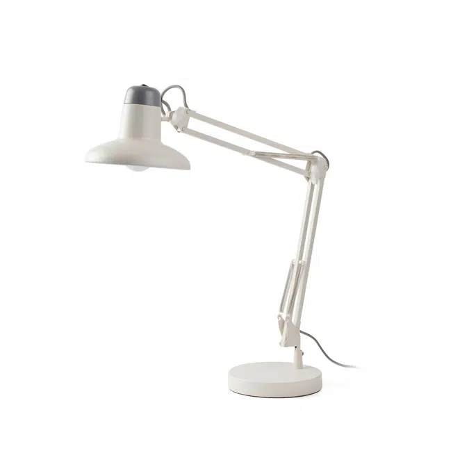 SNAP Lampe de bureau de table blanche