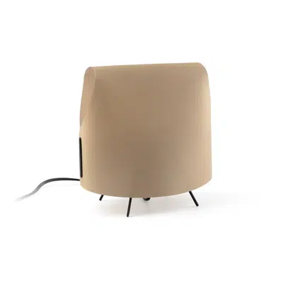Immagine per LUANG XS Lampada da tavolo nera/cammello