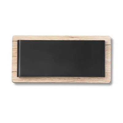 Image for MOOD RCT Black and wood wall lamp
