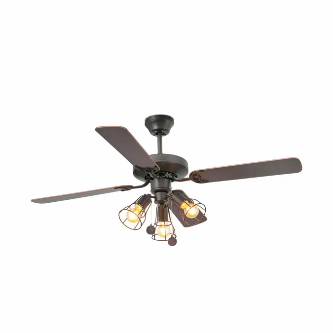 YAKARTA M Ventilatore marrone