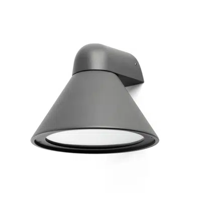 Image for PALS Dark grey wall lamp