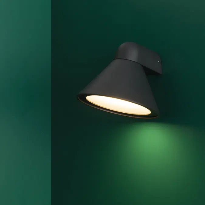 PALS Dark grey wall lamp