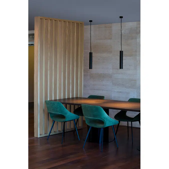 STAN Black pendant lamp