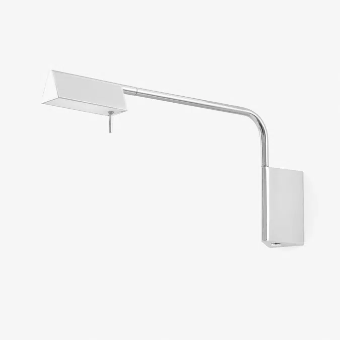 ACADEMY LED Chrome wall lamp