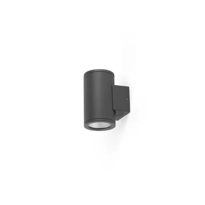 Objetos BIM - ¡Descarga gratis! TOND 2L es una luminaria de pared IP54 ...