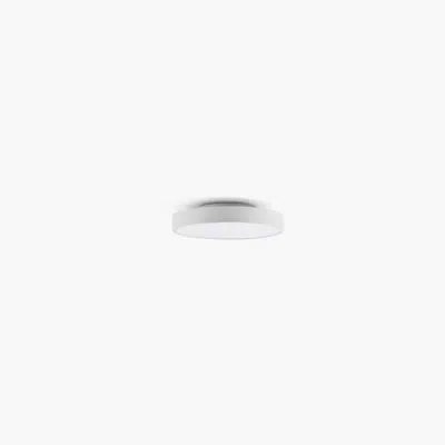 billede til DOMIO white surface Ø400 36W opal 3000K CRI80