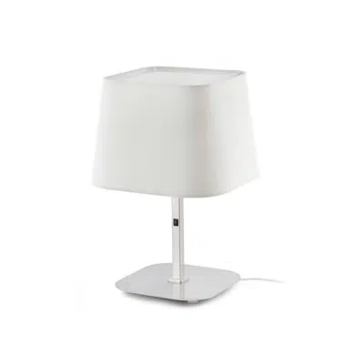 kép a termékről - SWEET White and nickel table lamp