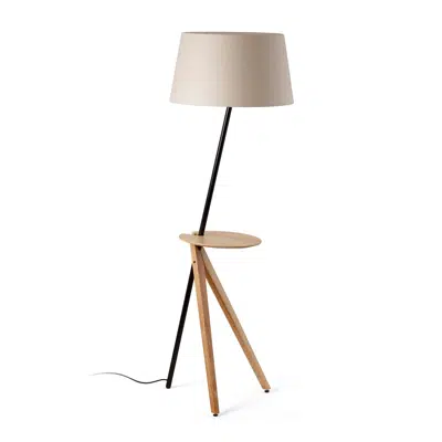 Image for TREEWOOD TRAY Ash tree floor lamp