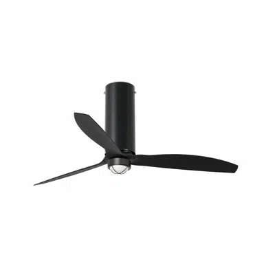 画像 TUBE FAN Matt black fan DC SMART