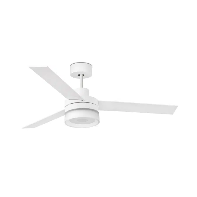 BIM objects Free download! ICE LED SPEAKER White ceiling fan with