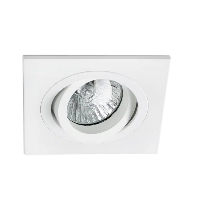 RADON SQ White recessed lamp