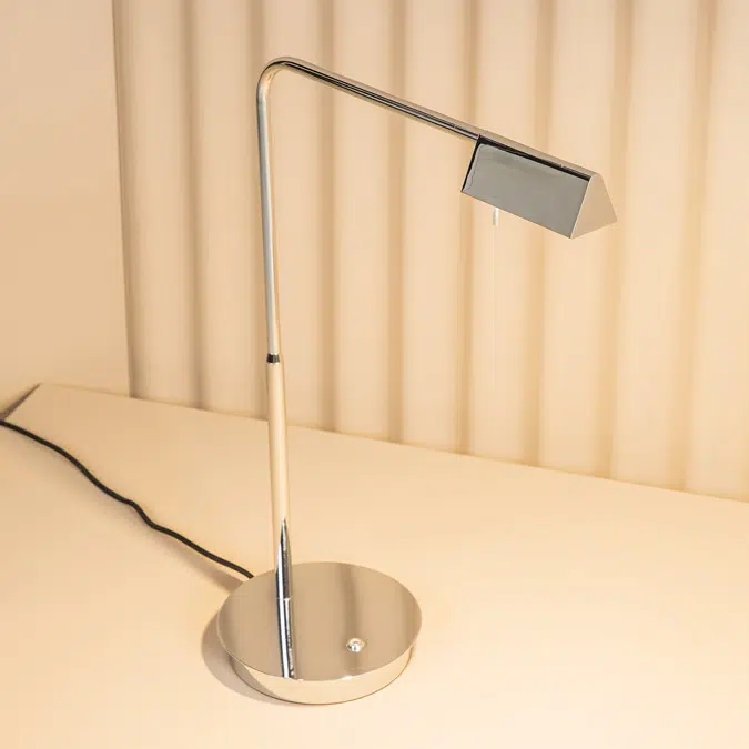 ACADEMY Chrome table lamp