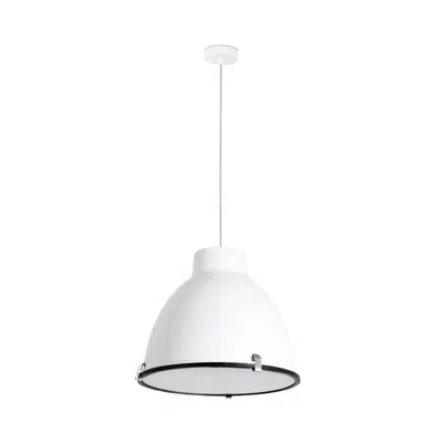 Image pour CHARLOTTE Lampe suspension blanche