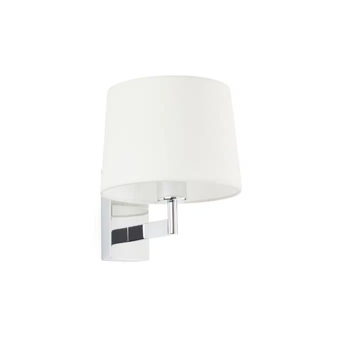 ARTIS Chrome/white wall lamp