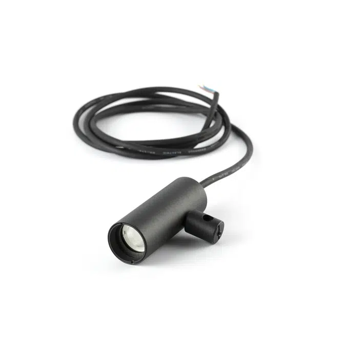 Objetos BIM - ¡Descarga gratis! CLAP Black projector 6W 3000K 15 ...