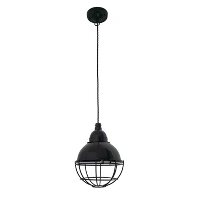 รูปภาพสำหรับ CLAIRE Black pendant lamp