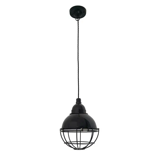 CLAIRE Black pendant lamp