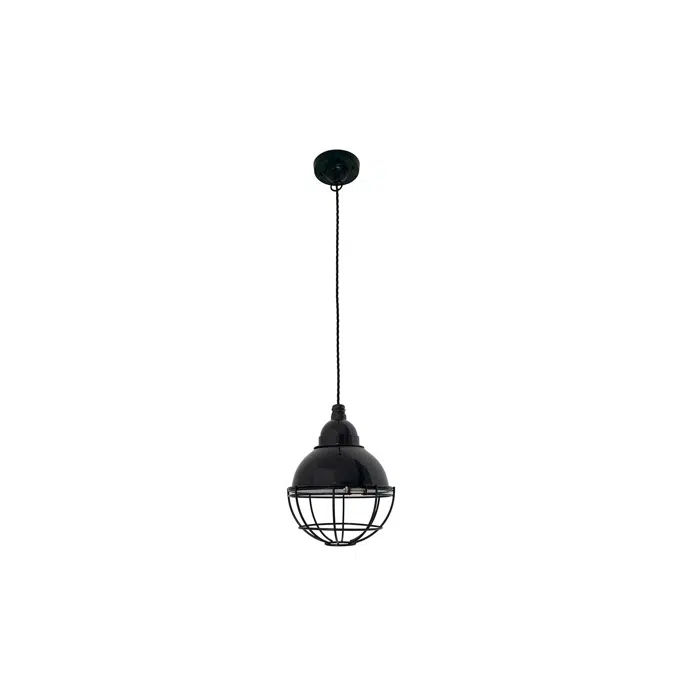 CLAIRE Black pendant lamp