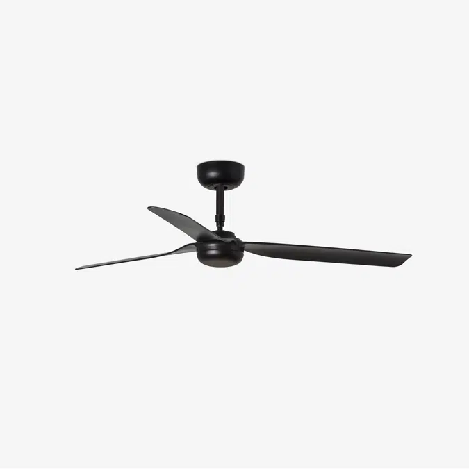 PUNT M Schwarzer DC-Ventilator