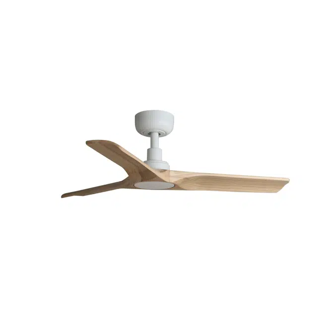 BIM objects Free download! HEYWOOD S White/dark wood fan DC SMART