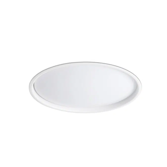 LUAN White recessed lamp 40W warm light