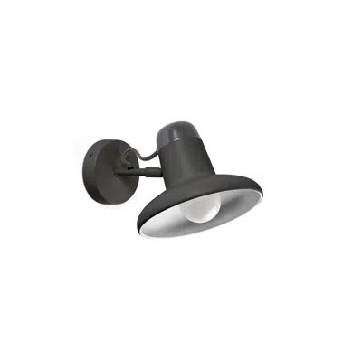 kuva kohteelle SNAP Dark grey wall lamp